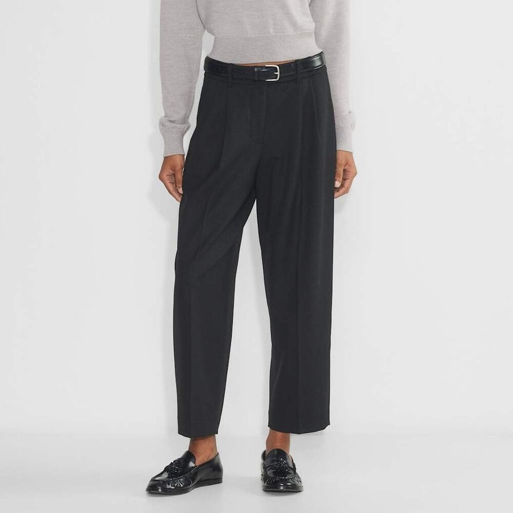 Wilfred Aritzia Parable Mid Rise Barrel Twill Pant